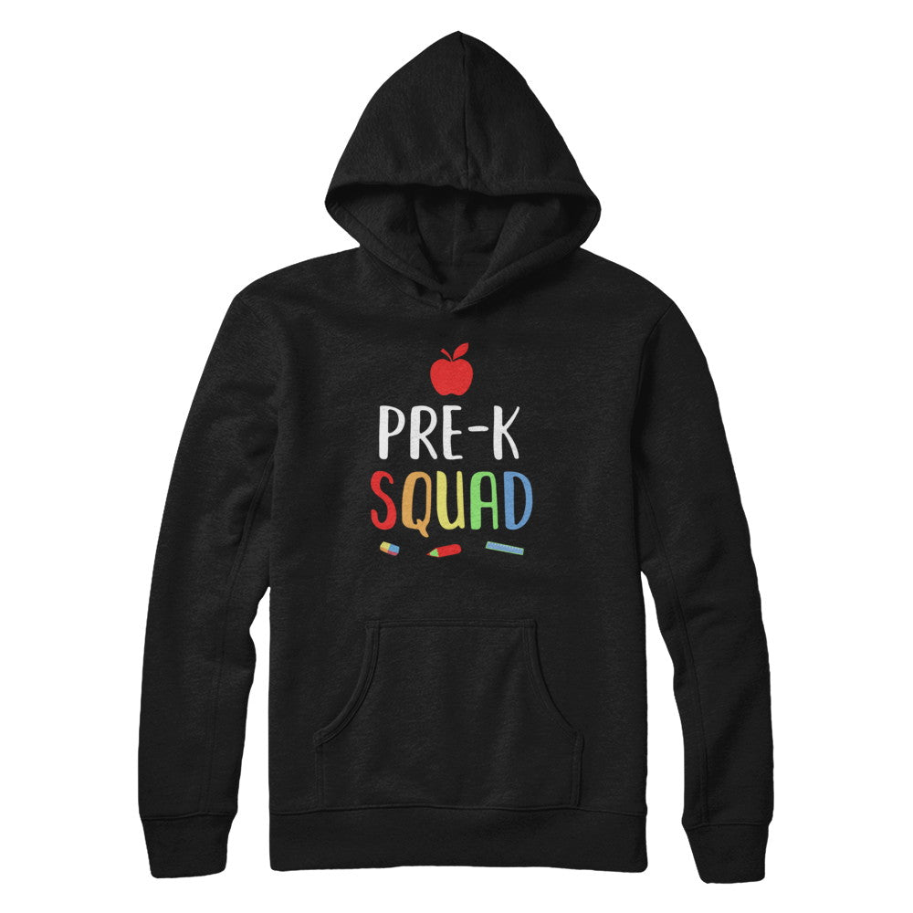 Pre-K Preschool Squad Back To School Teacher Gift T-Shirt & Hoodie | Teecentury.com