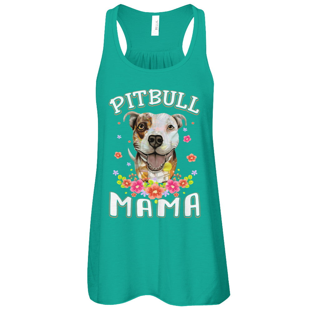 Proud Pitbull Mom Pitbull Mama T-Shirt & Tank Top | Teecentury.com