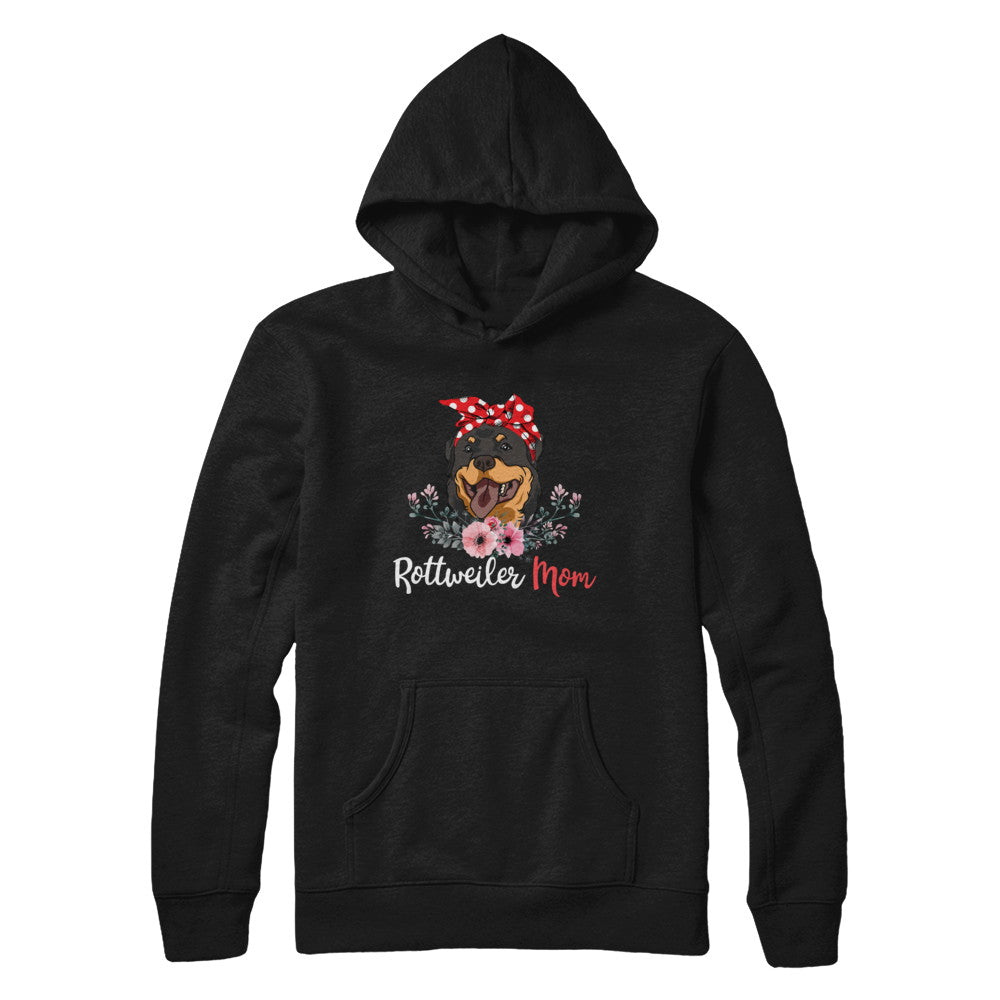 Rottweiler Mom Gift For Women Dog Lover T-Shirt & Hoodie | Teecentury.com