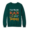Thankful I Love My Little Fourth Grade Turkeys T-Shirt & Sweatshirt | Teecentury.com