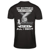 My Boyfriend Is Not Perfect But She Is All I Want T-Shirt & Hoodie | Teecentury.com