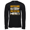 Husband Daddy Protector Hero T-Shirt & Hoodie | Teecentury.com