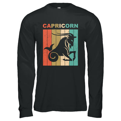 Vintage Capricorn Zodiac December January Birthday Gift T-Shirt & Hoodie | Teecentury.com