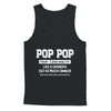 Pop Pop Like A Grandpa Only Cooler Fathers Day Gift T-Shirt & Hoodie | Teecentury.com