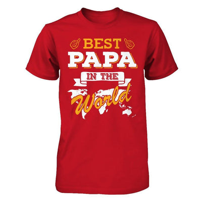 Best Papa In The World T-Shirt & Hoodie | Teecentury.com