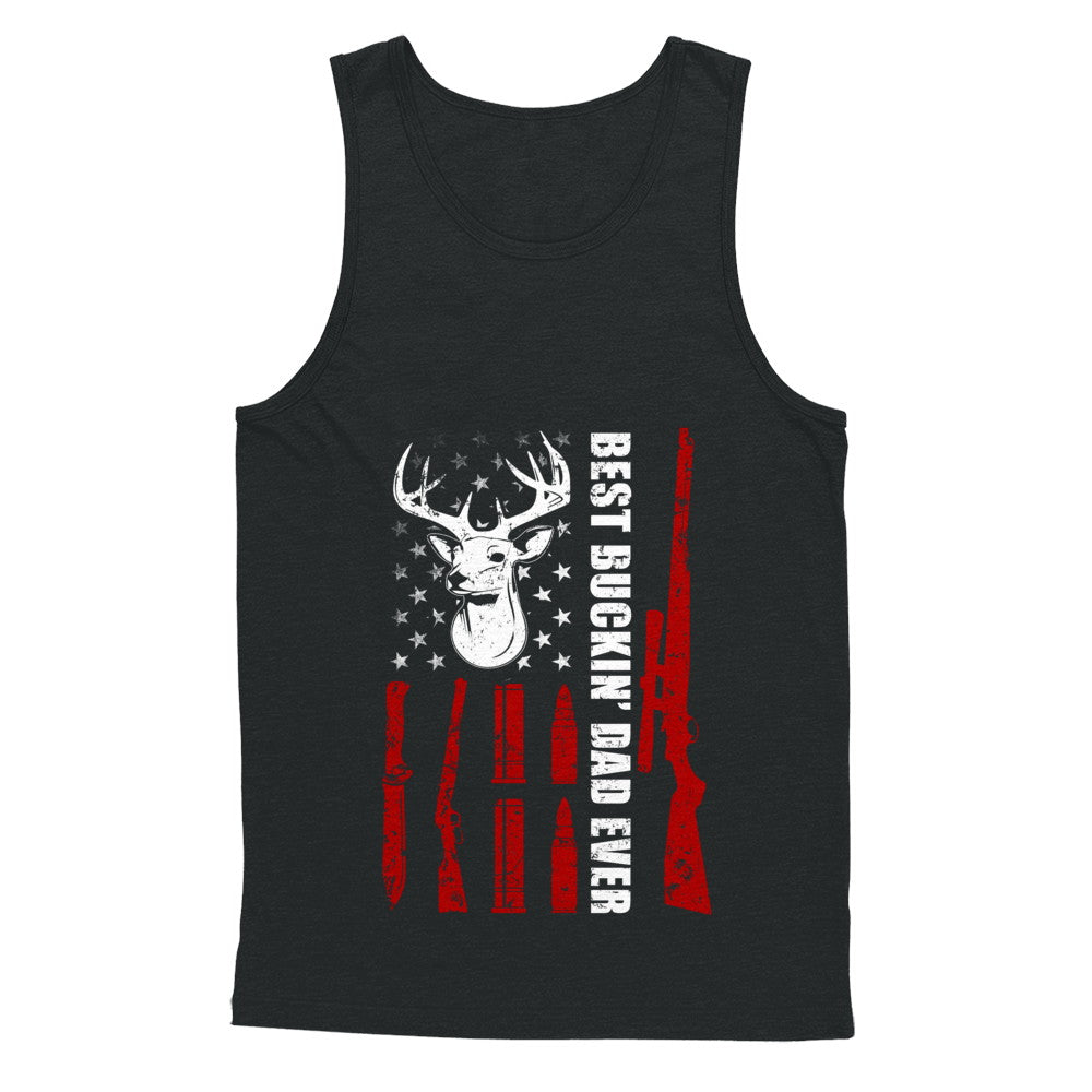 Best Buckin Dad Ever Deer Hunting Father's Day Gift T-Shirt & Hoodie | Teecentury.com