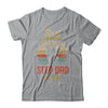 Vintage Best Step Dad By Par Fathers Day Funny Golf Gift T-Shirt & Hoodie | Teecentury.com