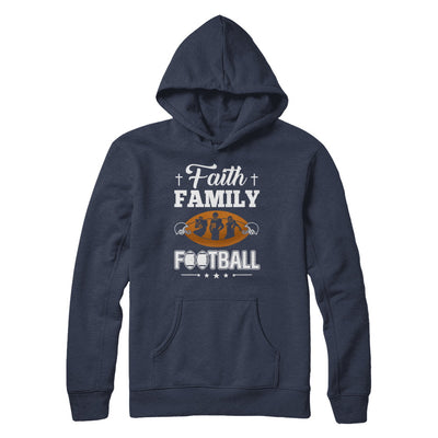Faith Family Football T-Shirt & Hoodie | Teecentury.com