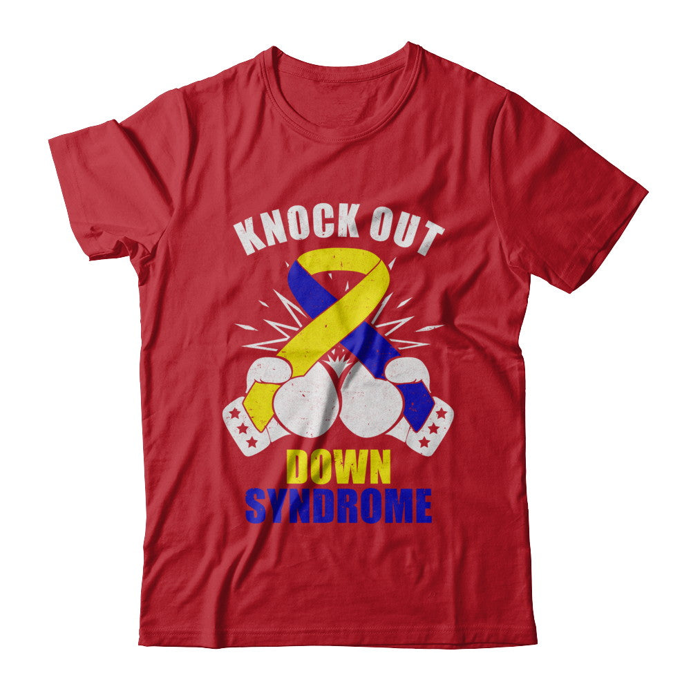 Boxing knock out Down Syndrome Awareness Support T-Shirt & Hoodie | Teecentury.com