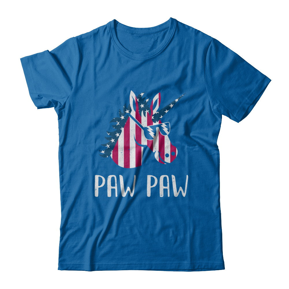 Patriotic Paw Paw Unicorn Americorn 4Th Of July T-Shirt & Hoodie | Teecentury.com