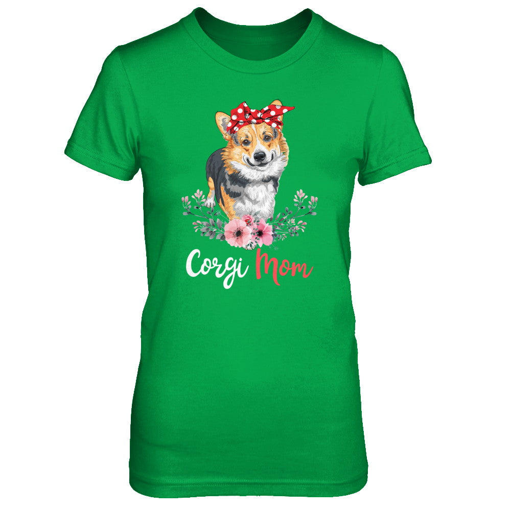 Corgi Mom Gift For Women Dog Lover T-Shirt & Hoodie | Teecentury.com