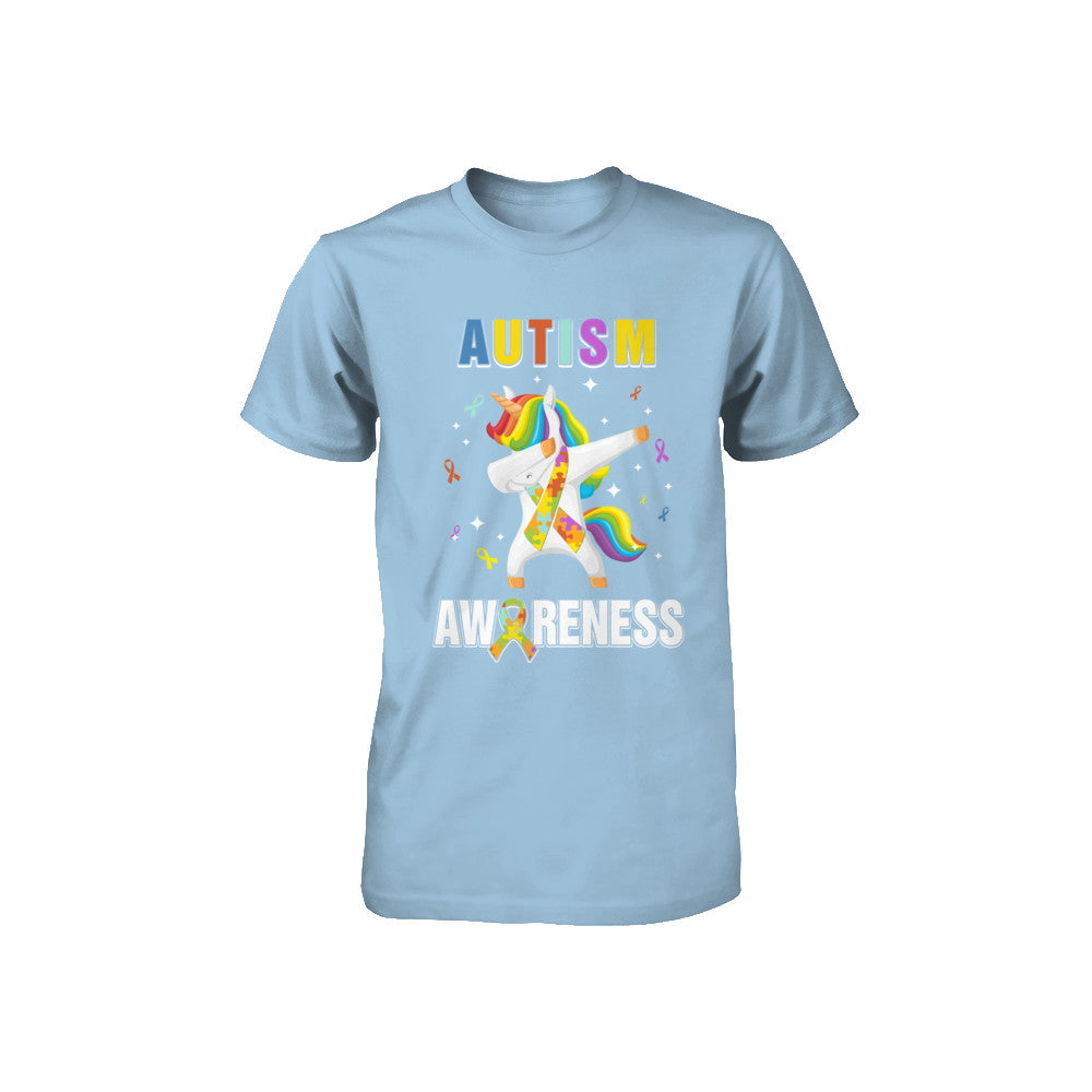Inspirational Autism Awareness Unicorn Support Youth Youth Shirt | Teecentury.com