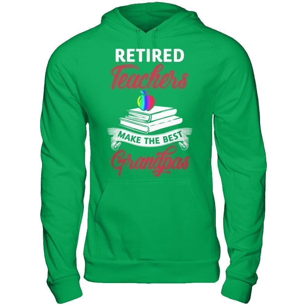 Retired Teachers Make The Best Grandpas T-Shirt & Hoodie | Teecentury.com