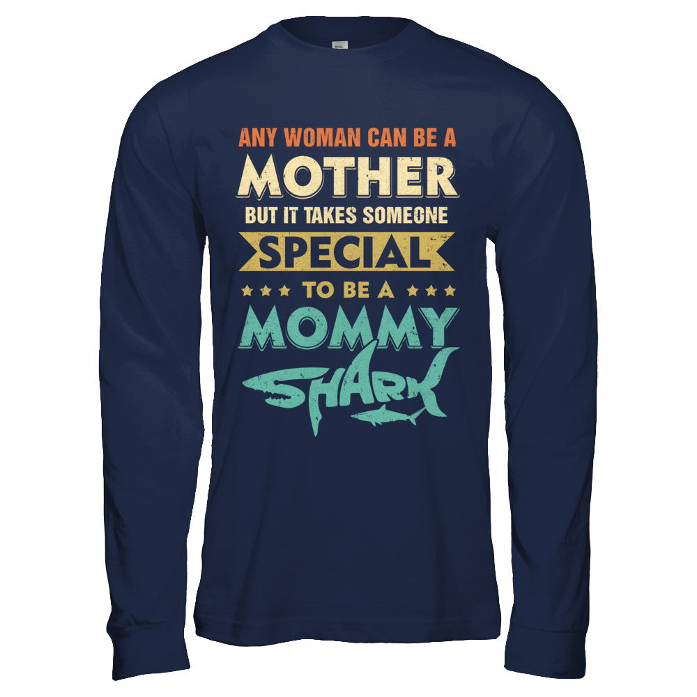 Vintage Someone Special To Be A Mommy Shark Mothers Day T-Shirt & Hoodie | Teecentury.com