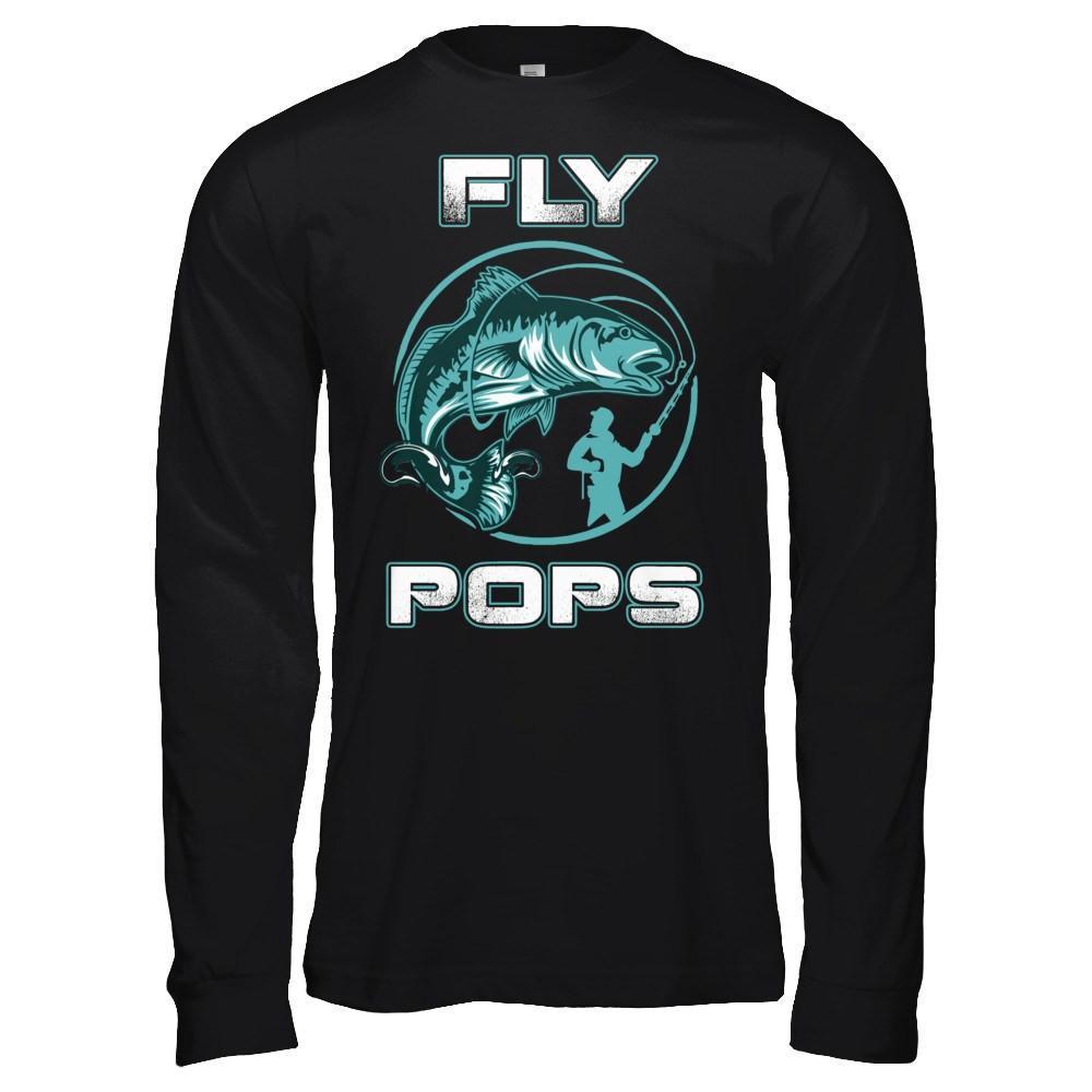 Fly Fishing Pops T-Shirt & Hoodie | Teecentury.com