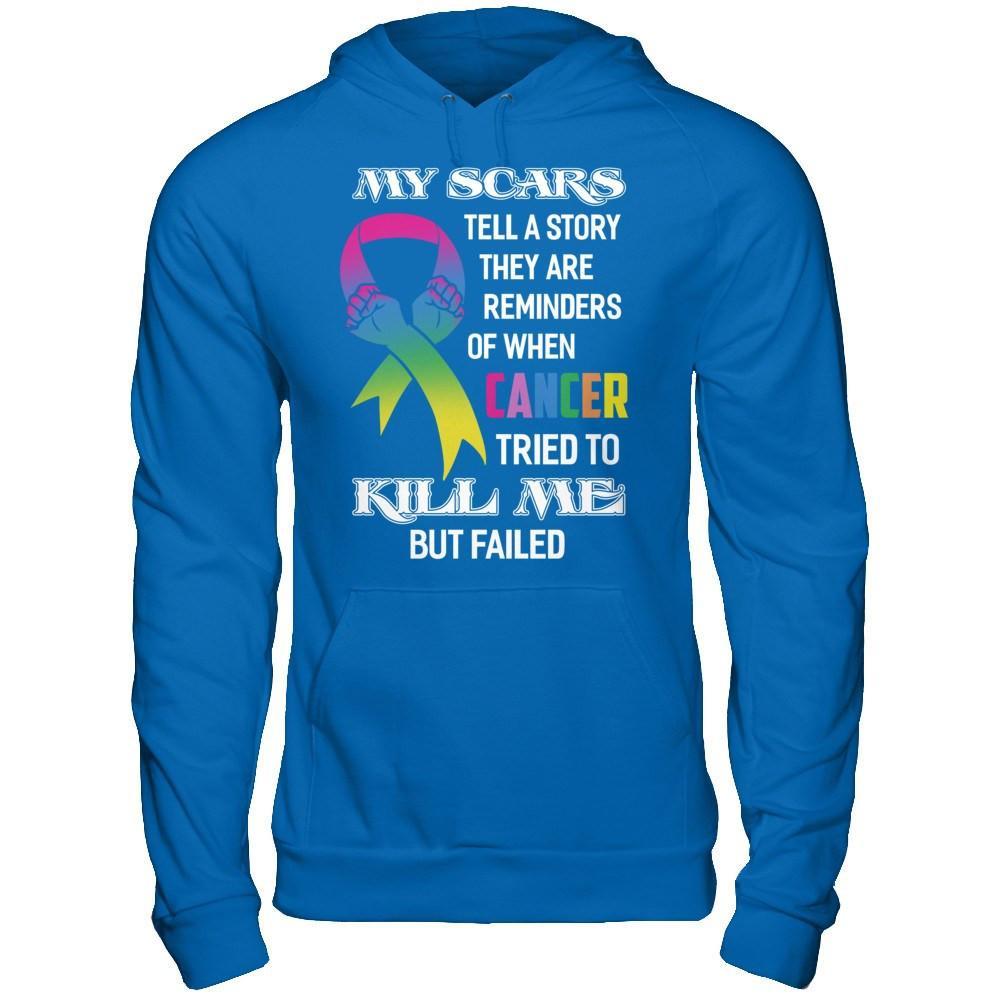Cancer Survivors They Are Reminders Of When Cancer Tried To Kill Me T-Shirt & Hoodie | Teecentury.com