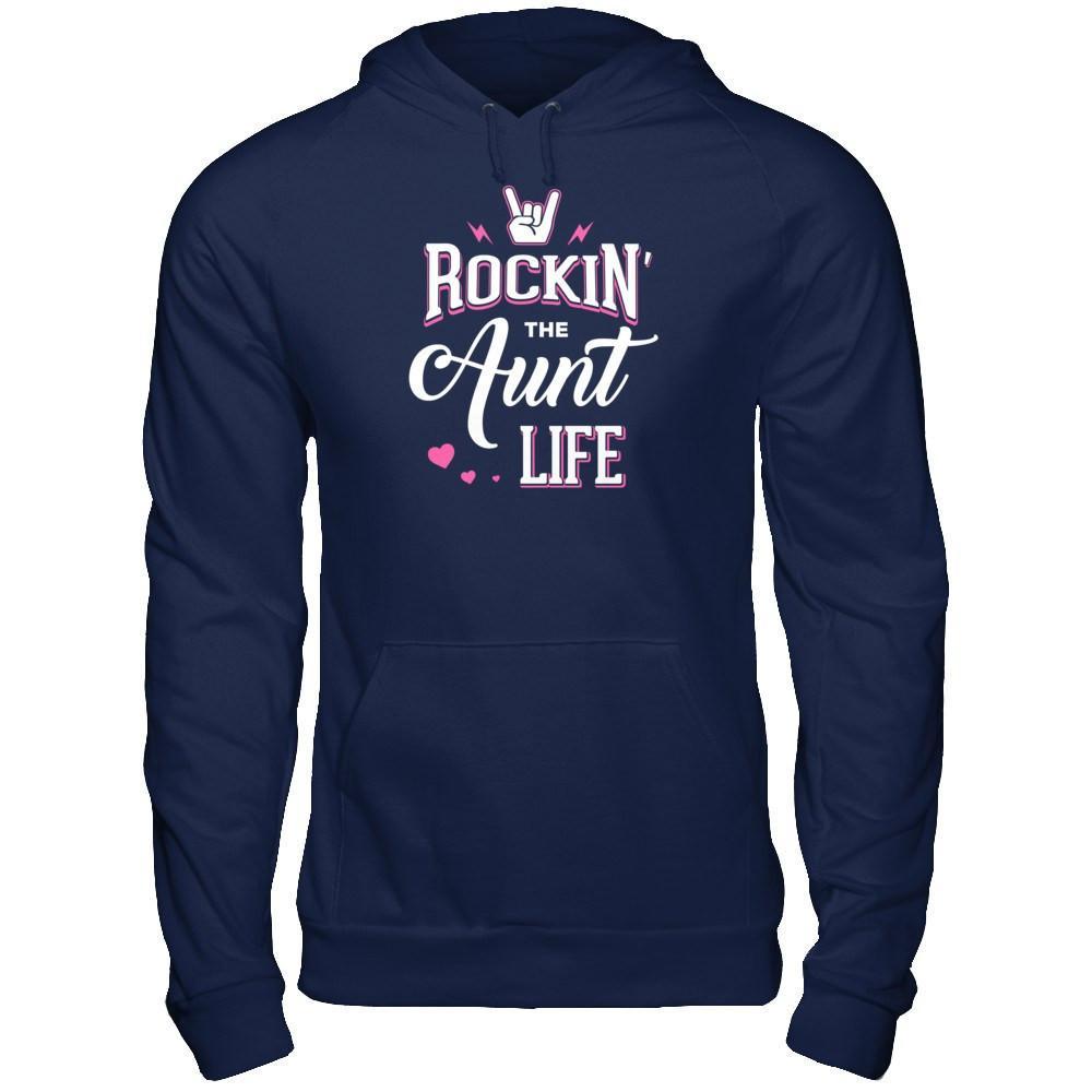 Rockin' The Aunt Life T-Shirt & Tank Top | Teecentury.com
