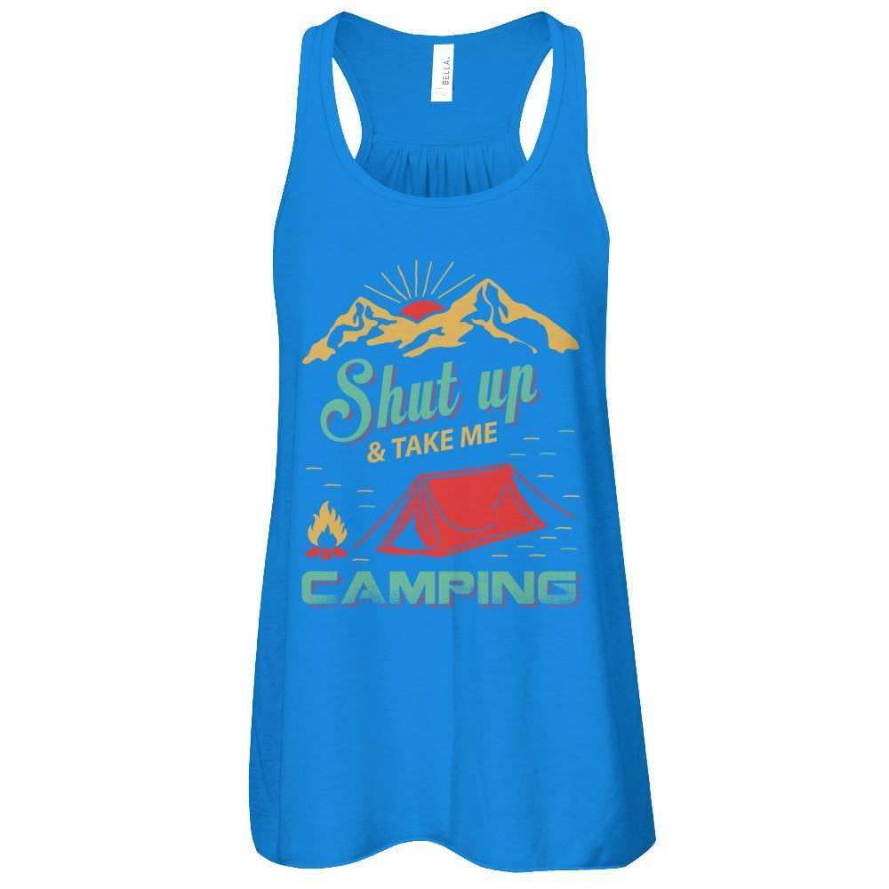Shut Up And Take Me Camping T-Shirt & Tank Top | Teecentury.com