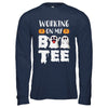 Working On My Boo Tee Funny Ghost Halloween T-Shirt & Hoodie | Teecentury.com