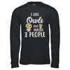 I Like Owls And Maybe 3 People T-Shirt & Hoodie | Teecentury.com