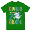 Diving Into 2nd Grade Back To School Shark Youth Youth Shirt | Teecentury.com
