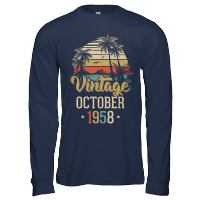 Retro Classic Vintage October 1958 64th Birthday Gift T-Shirt & Hoodie | Teecentury.com