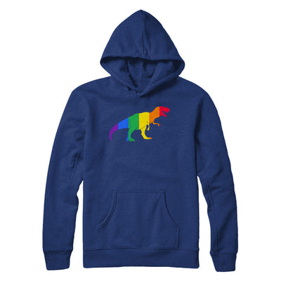 Pride LGBT Dinosaur T REX Gift Rainbow LGBT Gay Lesb T-Shirt & Hoodie | Teecentury.com