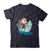 Santa Claus Riding Shark Christmas Xmas Gift T-Shirt & Sweatshirt | Teecentury.com