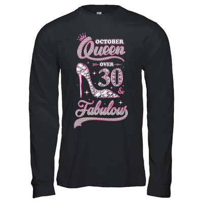 October Queen 30 And Fabulous 1992 30th Years Old Birthday T-Shirt & Hoodie | Teecentury.com
