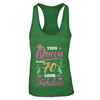 This Queen Makes 70 Look Fabulous 1952 70th Birthday T-Shirt & Tank Top | Teecentury.com