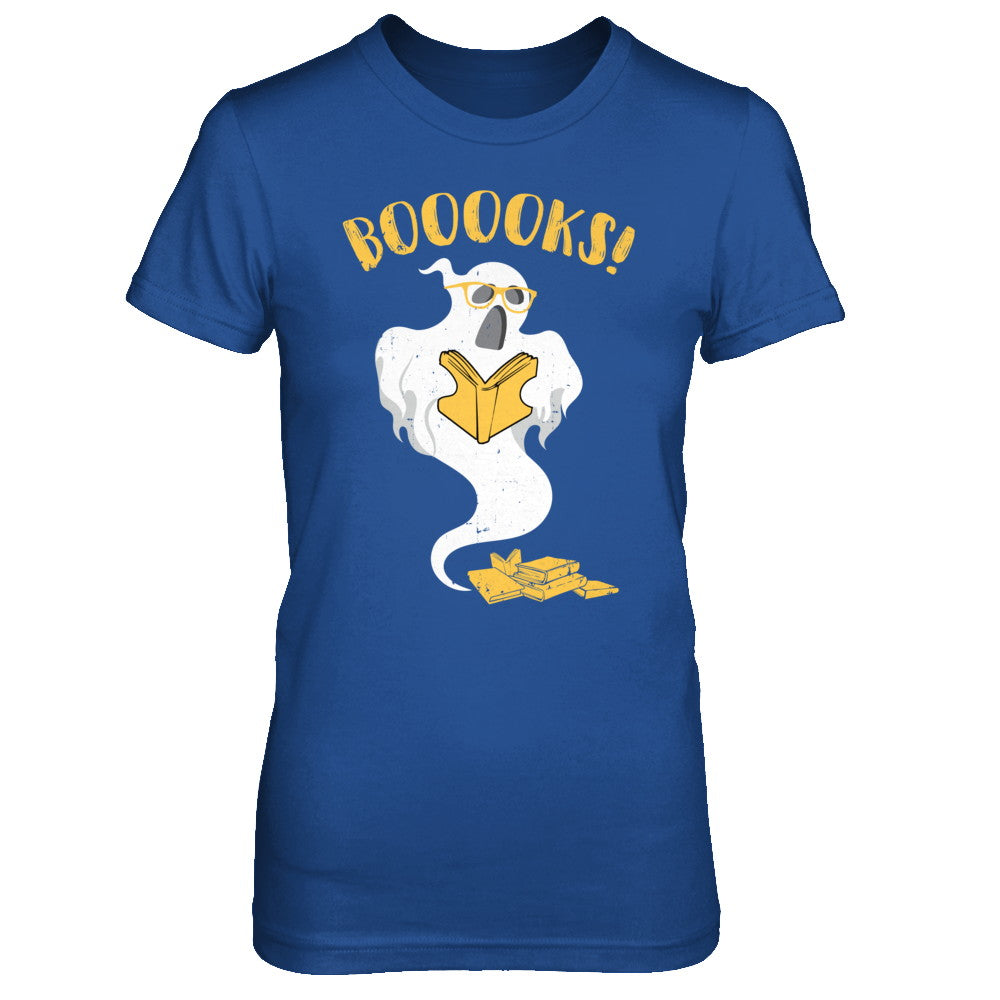 Book Reader Nerd Ghost Reading Books Halloween T-Shirt & Hoodie | Teecentury.com