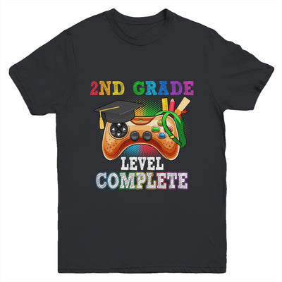 2nd Grade Level Complete Last Day Of School Graduation Youth Shirt | teecentury