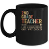 2nd Grade Teacher Definition Funny Back To School First Day Mug Coffee Mug | Teecentury.com