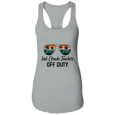 2nd Grade Teacher Off Duty Last Day Of School Teacher Summer T-Shirt & Tank Top | Teecentury.com