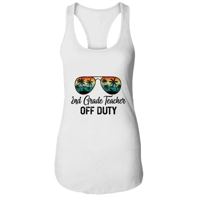 2nd Grade Teacher Off Duty Last Day Of School Teacher Summer T-Shirt & Tank Top | Teecentury.com