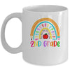 2nd Teacher Rainbow First Day Of Back To School Mug | teecentury