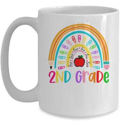 2nd Teacher Rainbow First Day Of Back To School Mug | teecentury