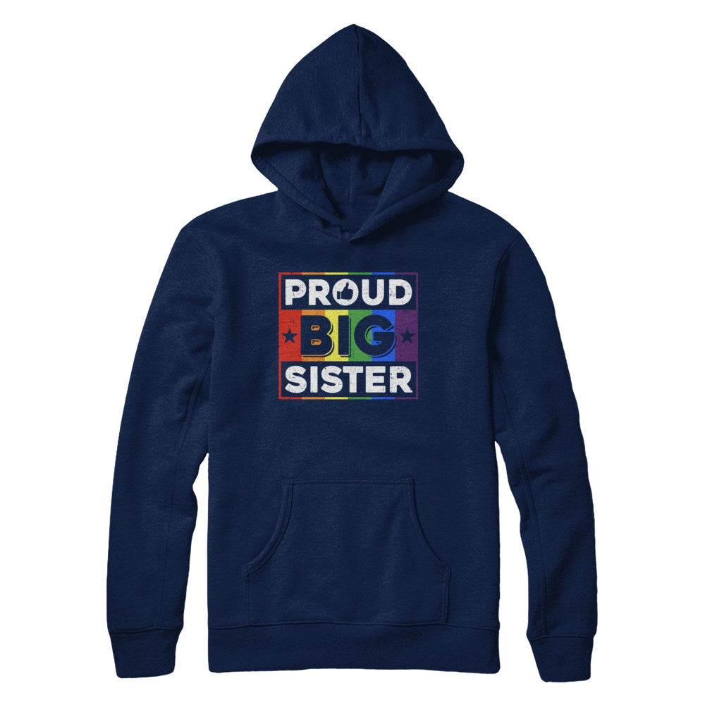 Proud Sister Brother Gay Lesbian Pride Month LGBT T-Shirt & Hoodie | Teecentury.com