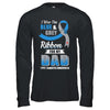I Wear Blue And Gray For My Dad Diabetes Awareness T-Shirt & Hoodie | Teecentury.com