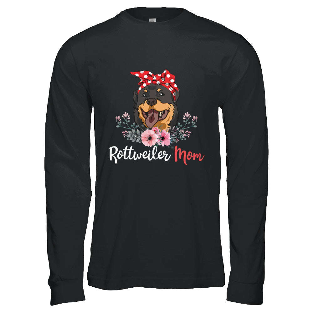 Rottweiler Mom Gift For Women Dog Lover T-Shirt & Hoodie | Teecentury.com