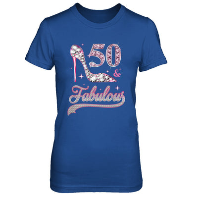 50 And Fabulous 50 Years Old 1972 50th Birthday Gift T-Shirt & Hoodie | Teecentury.com