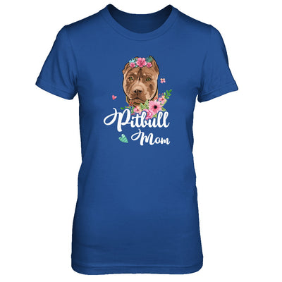 Pit bull Mom Funny Dog Mom Gift Idea T-Shirt & Tank Top | Teecentury.com