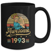 30 Year Old Awesome Since 1993 30th Birthday Women Mug | teecentury