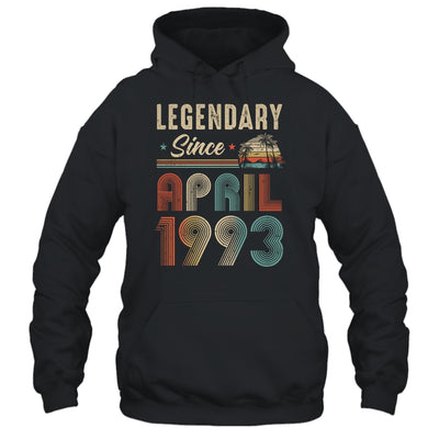 30 Years Old Legendary Since April 1993 30th Birthday Shirt & Hoodie | teecentury