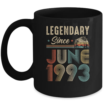 30 Years Old Legendary Since June 1993 30th Birthday Mug | teecentury