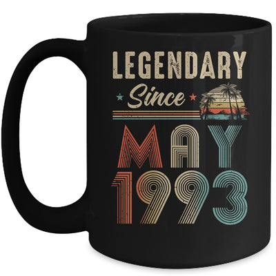 30 Years Old Legendary Since May 1993 30th Birthday Mug | teecentury