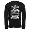 My Favorite Tiny Human Calls Me Grandad T-Shirt & Hoodie | Teecentury.com