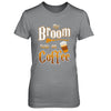 My Broom Runs On Coffee Halloween Witch Costume T-Shirt & Hoodie | Teecentury.com