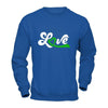 Love Green Awareness Ribbon T-Shirt & Hoodie | Teecentury.com