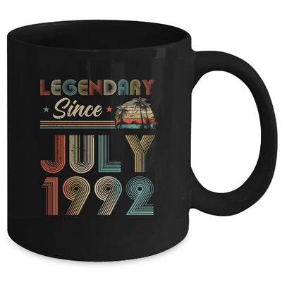 30th Birthday 30 Years Old Legendary Since July 1992 Mug Coffee Mug | Teecentury.com